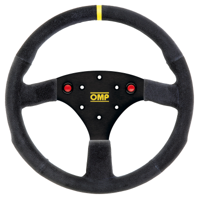 OMP STEERING WHEEL 320 ALU S – NO HORN BUTTON HOLE