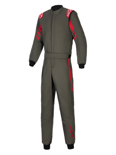 ALPINESTARS GP RACE V3 SUIT FIA - (Anthracite Red)