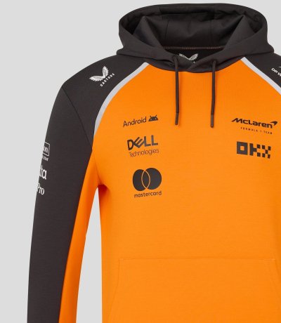 McLaren F1 2025 Team Hoodie - Papaya McLaren F1 2025 Team Hoodie - Papaya
