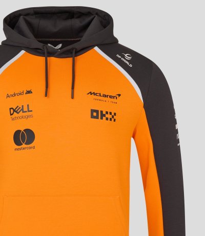 McLaren F1 2025 Team Hoodie - Papaya McLaren F1 2025 Team Hoodie - Papaya
