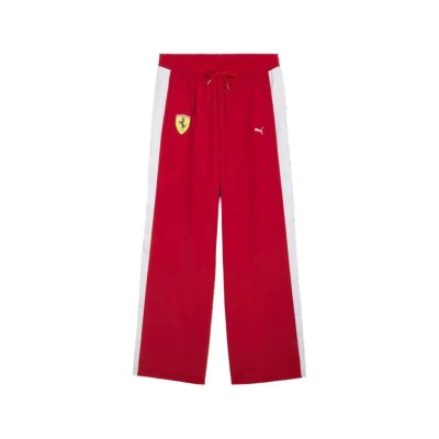 Scuderia Ferrari F1 Drivers T7 Oversized Pants - Dark Cherry
