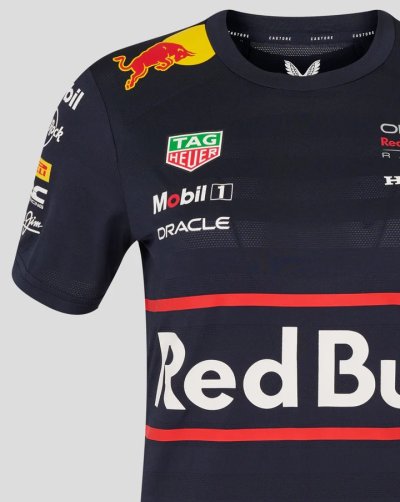 Red Bull Racing F1 Women's 2025 Team T-Shirt- Navy