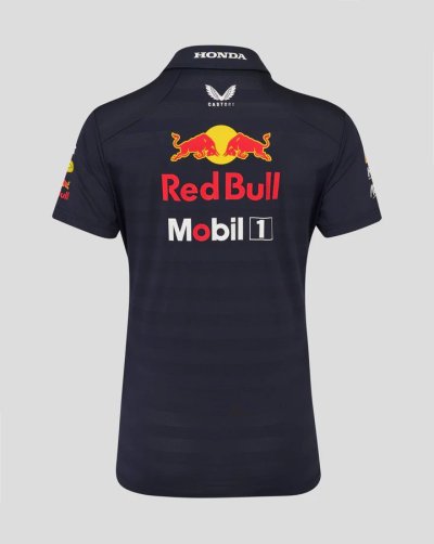 Red Bull Racing F1 Women's 2025 Team Polo Shirt- Navy