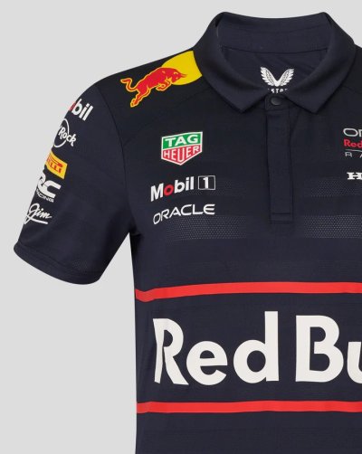 Red Bull Racing F1 Women's 2025 Team Polo Shirt- Navy