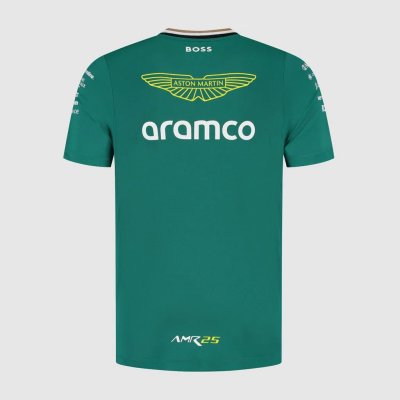 Aston Martin F1 2025 Men's Team T-Shirt - Green