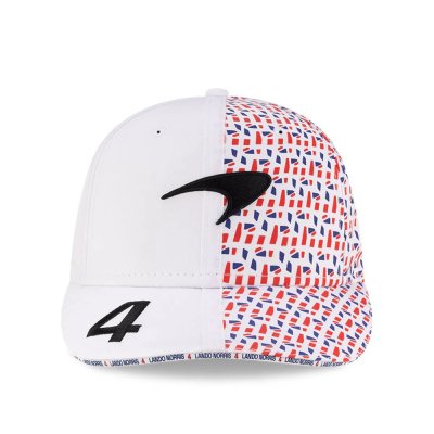McLaren Racing F1 Team 2025 Silverstone Lando Norris 9Fifty Cap Stretch Snap Adults - White McLaren Racing F1 Team 2025 Silverstone Lando Norris 9Fifty Cap Stretch Snap Adults - White