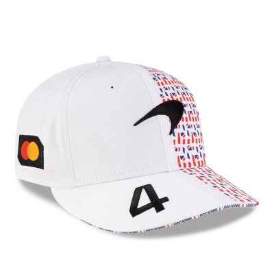 McLaren Racing F1 Team 2025 Silverstone Lando Norris 9Fifty Cap Stretch Snap Adults - White