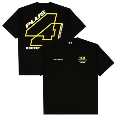 +44 Silverstone Crew 2025 Tee - Blac