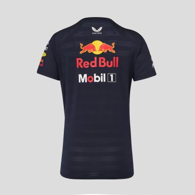 Red Bull Racing F1 Women's 2025 Max Verstappen Team Polo Shirt- Navy