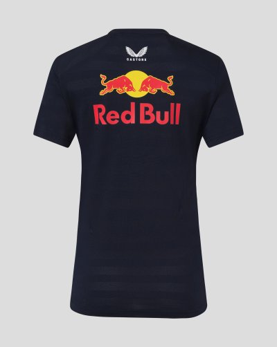 Red Bull Racing F1 Women's 2025 Max Verstappen Team T-Shirt- Navy