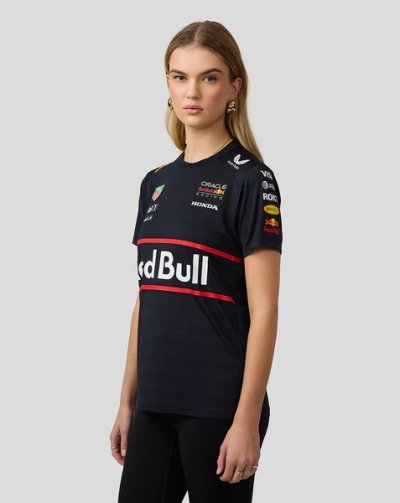 Red Bull Racing F1 Team 2025 Set Up Tee Womens - Night Sky