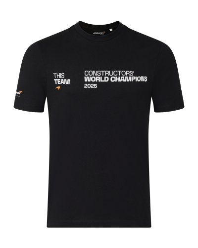McLaren F1 2025 Constructors' Championship T-Shirt - Black