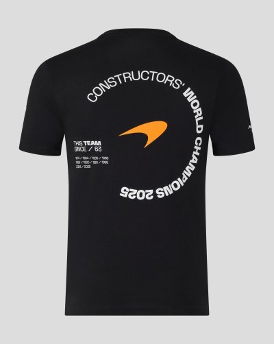 McLaren F1 2025 Constructors' Championship T-Shirt - Black