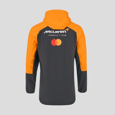 McLaren Racing F1 Official Team 2025 Waterproof Rain Jacket Unisex - Anthracite