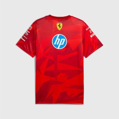 Scuderia Ferrari F1 Special Edition Las Vegas GP Team T-Shirt - Rosso Corso