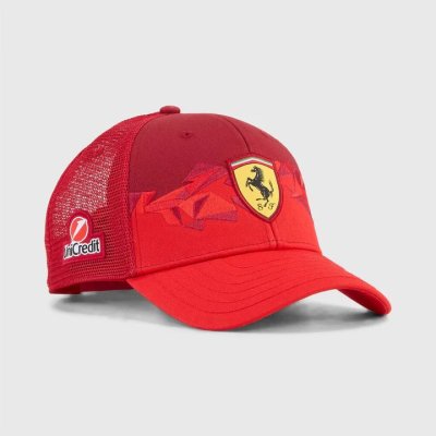 Scuderia Ferrari F1 Special Edition Las Vegas GP Team Hat - Puma Red