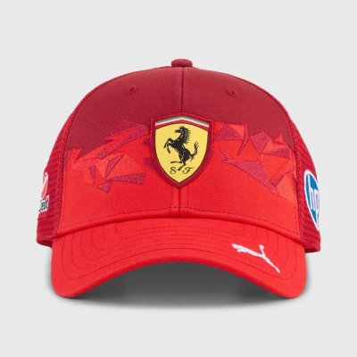 Scuderia Ferrari F1 Special Edition Las Vegas GP Team Hat - Puma Red