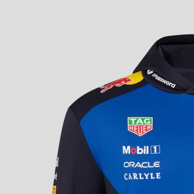 Red Bull Racing F1 Team 2026 Overhead Hoodie Unisex - Night Sky / Surf The Web