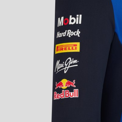 Red Bull Racing F1 Team 2026 Full Zip Hoodie Unisex - Night Sky / Surf The Web