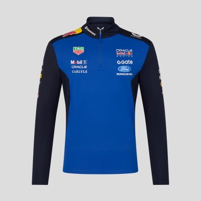 Red Bull Racing F1 Team 2026 Quarter Zip Midlayer Unisex - Night Sky / Surf The Web