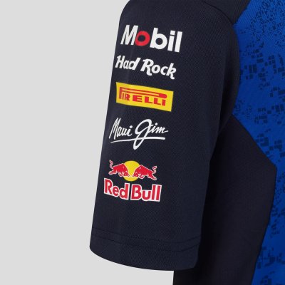 Red Bull Racing F1 Team 2026 Polo Kids - Night Sky / Surf The Web
