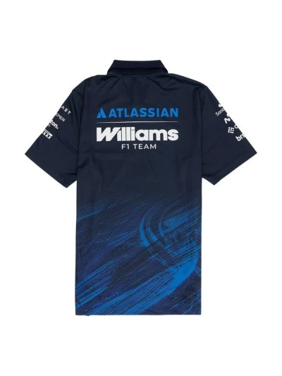 WILLIAMS 2026 TEAM TECH POLO NIGHT SHIFT NAVY