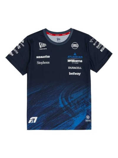 Williams F1 Team 2026 Tech T-Shirt  Alex Albon Womens - Navy