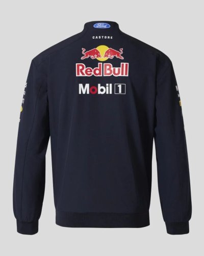 Red Bull Racing F1 2026 Team Bomber Jacket - Navy/ Surf The Web