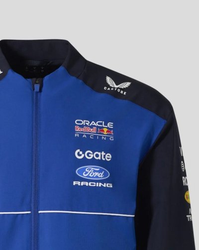 Red Bull Racing F1 2026 Team Bomber Jacket - Navy/ Surf The Web
