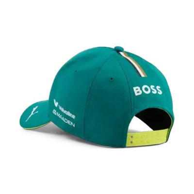 Aston Martin F1 2026 Team Baseball Hat - Puma Green Lux