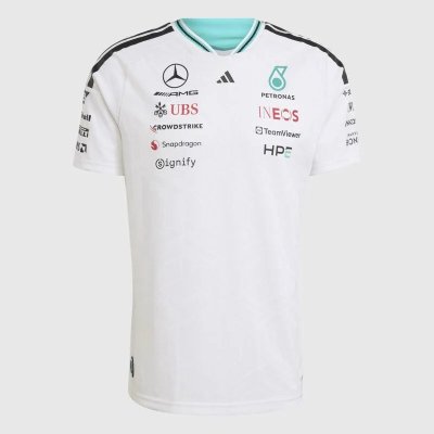 Mercedes - AMG Petronas Formula One 2026 Men's Team Authentic Driver T-shirt White