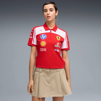 Scuderia Ferrari F1 Team 2026 Polo Womens - Red