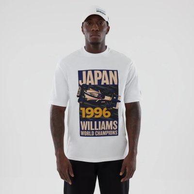 Williams F1 Japan Graphic Oversized Tee Mens - White