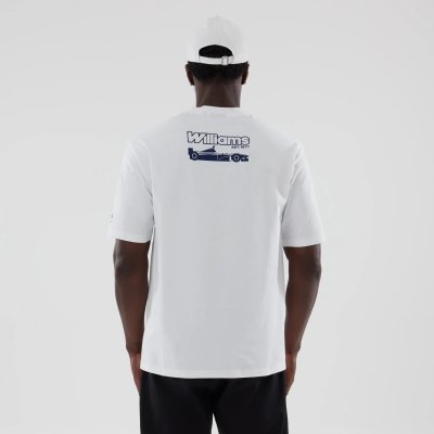 Williams F1 Japan Graphic Oversized Tee Mens - White