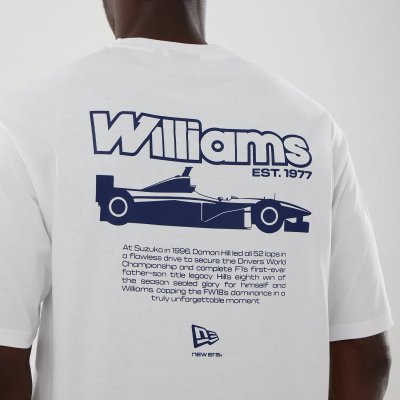 Williams F1 Japan Oversized Tee Mens - White