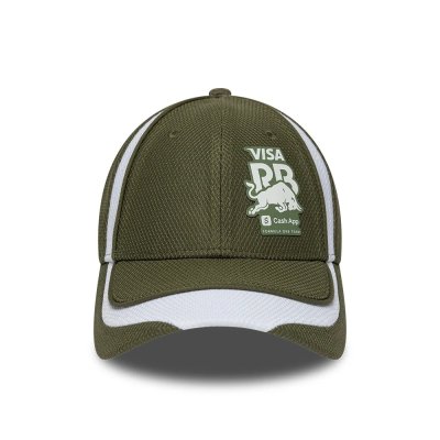 Visa Cash App RB F1 H1 Race 9Forty Cap Adults - New Olive