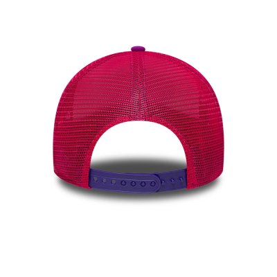 Red Bull Racing F1 Team 2026 Special Edition Max Verstappen Vegas Trucker Cap Adults - Dark Pink/Purple