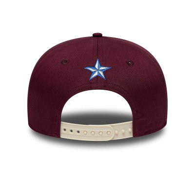 Red Bull Racing F1 2026 Isack Hadjar Austin 9Seventy Cap Stretch Snap Adults - Maroon/Dark Blue