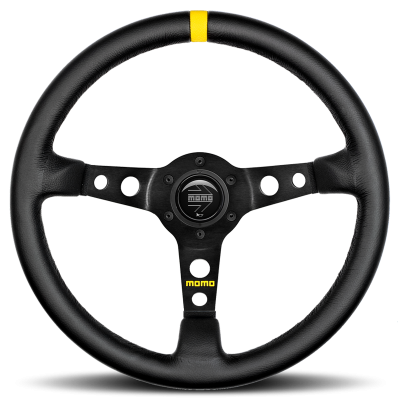MOMO MOD. 07 BLACK LEATHER