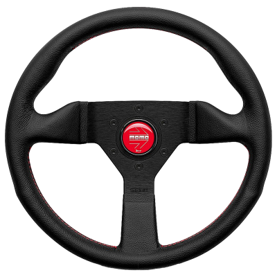 MOMO MONTECARLO RED ฺBLACK LEATHER