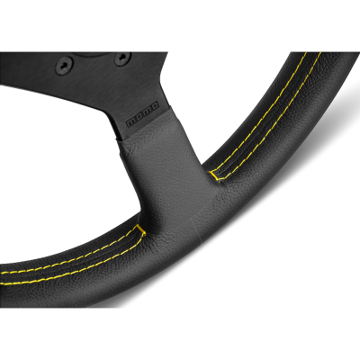 MOMO MONTECARLO YELLOW ฺBLACK LEATHER