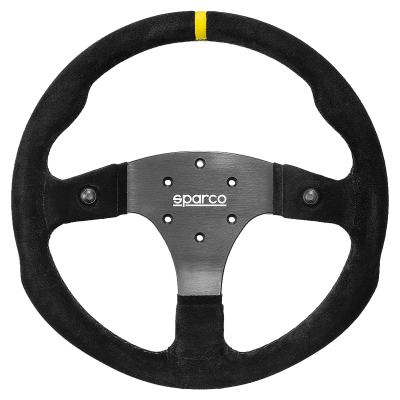 SPARCO R330B STEERING WHEEL SUEDE WITH BUT