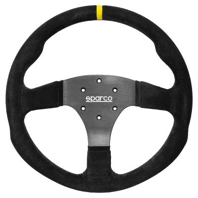 SPARCO R350 STEERING WHEEL SUEDE NO BUTTON