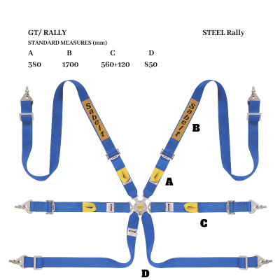 SABELT STEEL RALLY - (Blue)