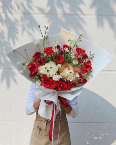 Fur Baby Bouquet DUO
