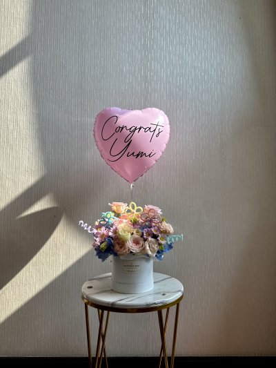 Pastel Pipe Flowers Box