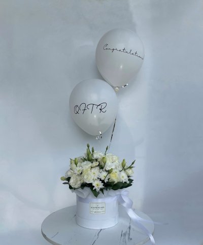 White Garden Box