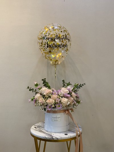 Lilac Sunshine Purple Pink Box