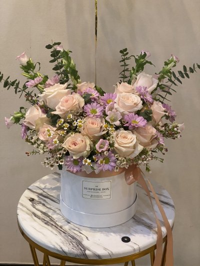 Lilac Sunshine Purple Pink Box
