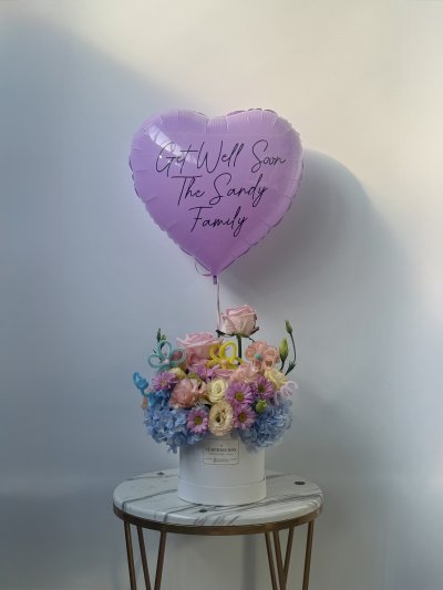 Pastel Pipe Flowers Box